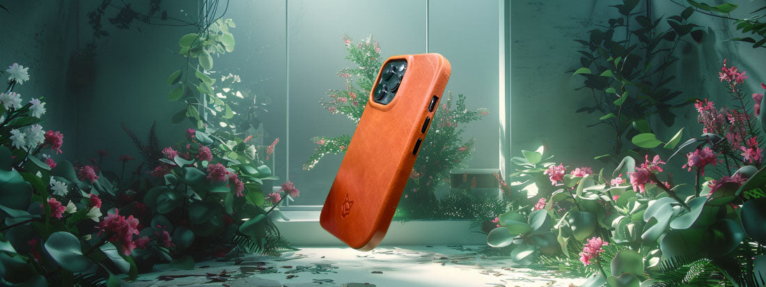 LIEBWOLF iPhone Lederhülle Banner